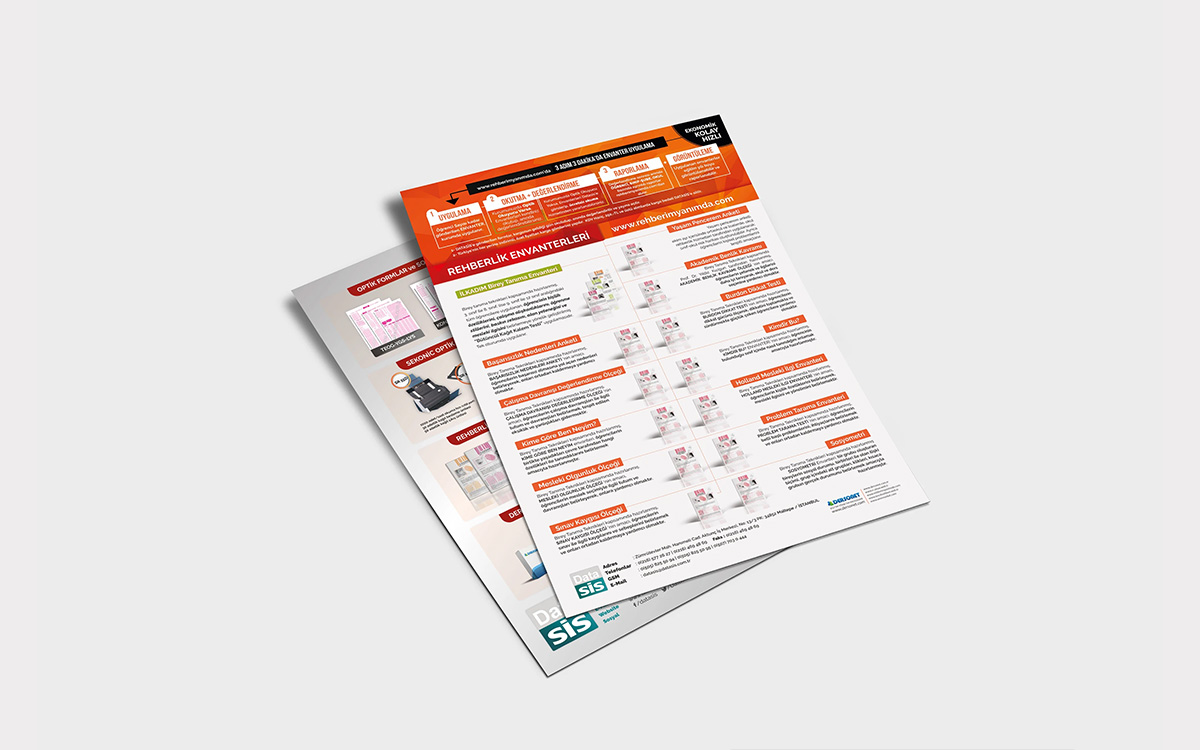 Rehberim Yanımda Broşür Tasarımı